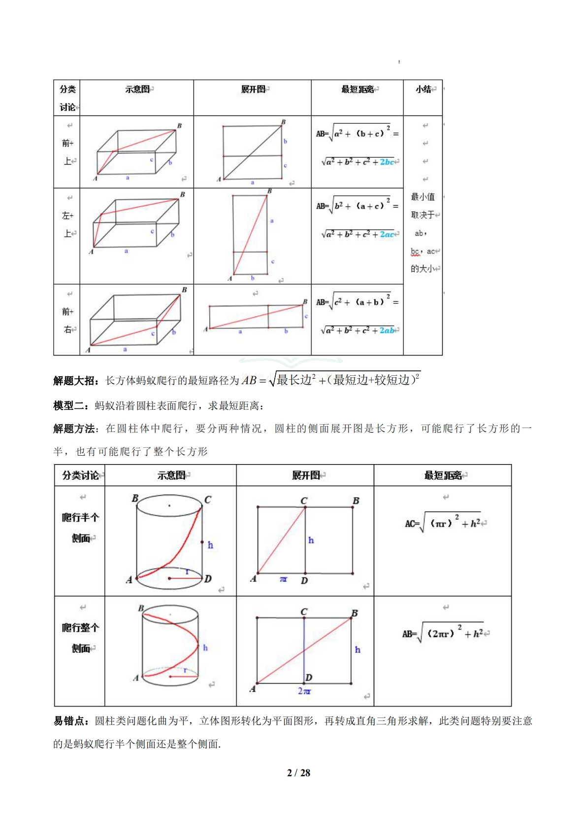 图片[2]-（期中复习知识清单）专题05 八年级下册期中几何模型梳理（原卷版）.pdf-七宝：认真做好一件事