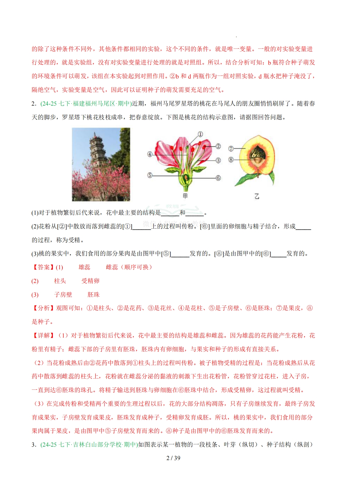 图片[2]-非选择必刷30题（解析版）.pdf-七宝：认真做好一件事