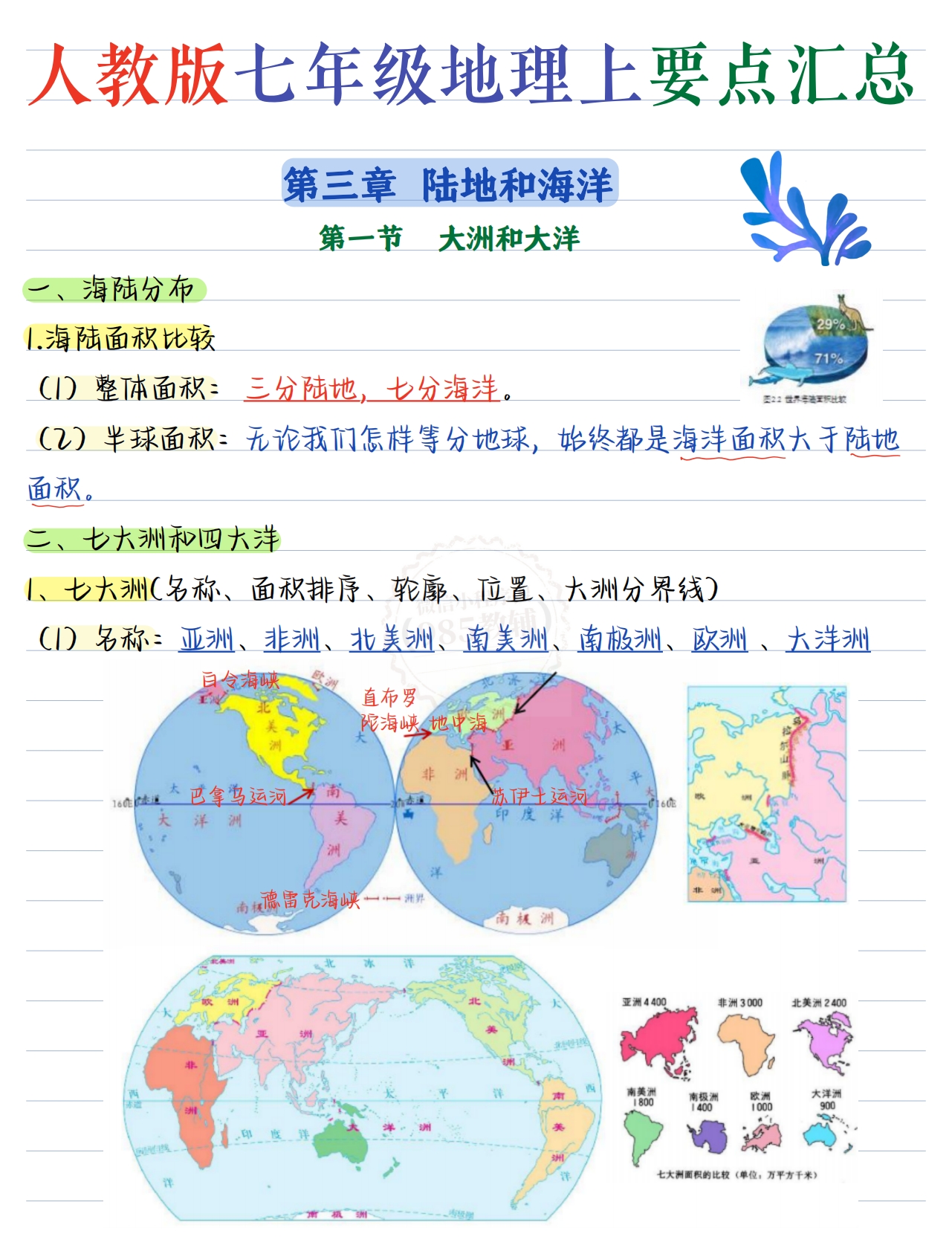 七上地理第三章.pdf-七宝：认真做好一件事